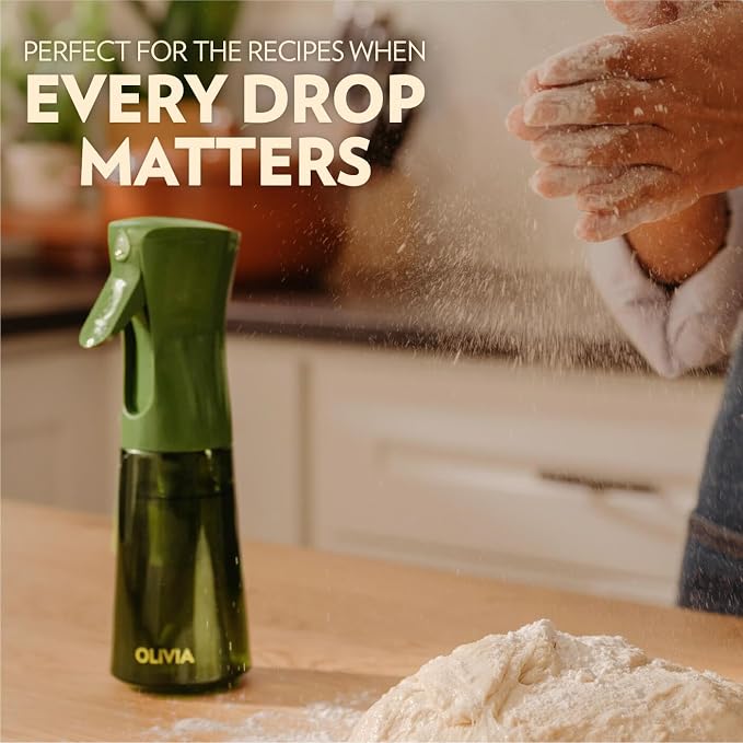 FLAIROSOL OLIVIA Oil Sprayer for Cooking, 200ml Glass Olive Oil Sprayer - Image 7