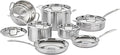 Cuisinart 12-Piece MultiClad Pro Triple Ply Stainless Stainless Steel Pots and by Cuisinart