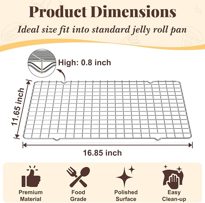 Cooling Racks for Cooking and Baking - Image 2