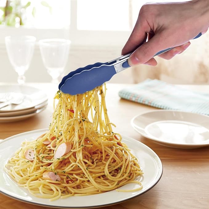 Hotec Mini Silicone Kitchen Tongs - Image 7