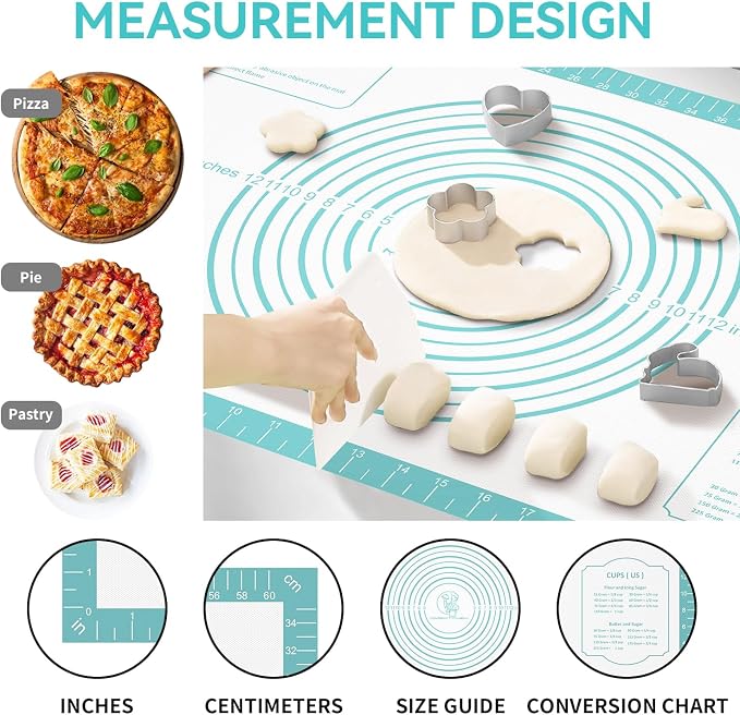Non stick Pastry Mat, Dough Mat - Image 4