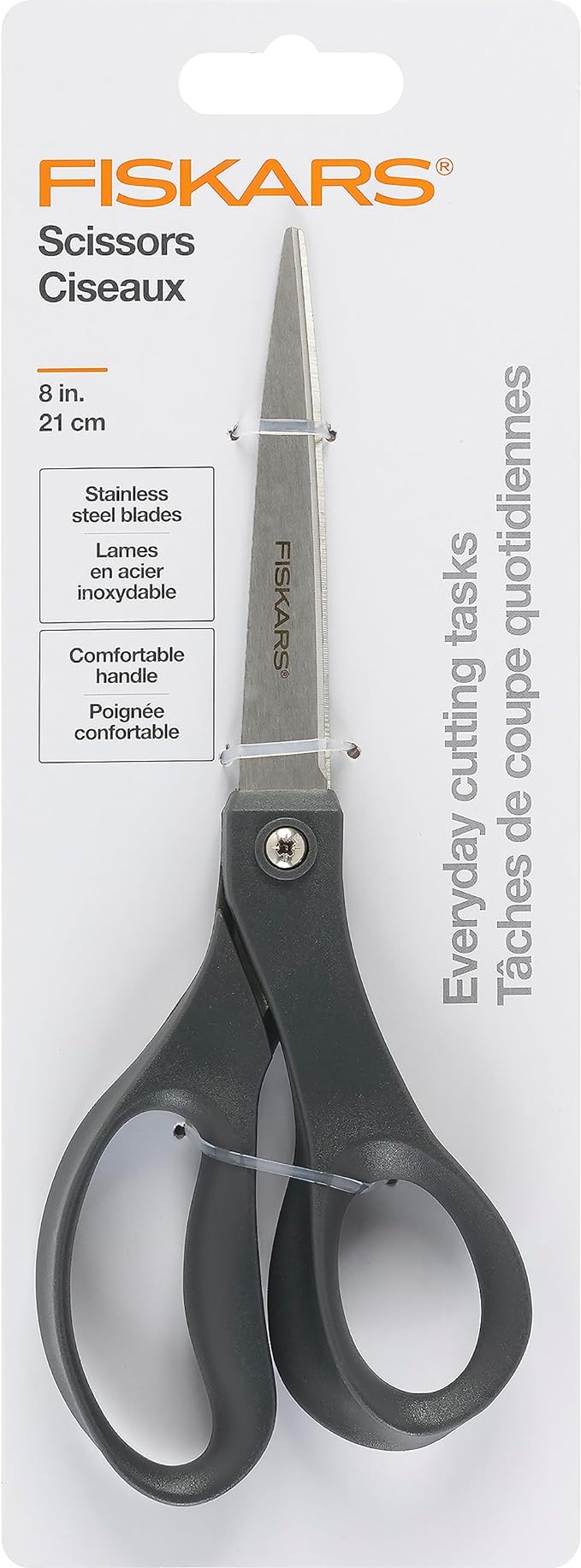 Fiskars 8” Everyday Stainless Steel Scissors by Fiskars
