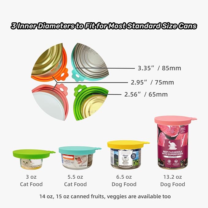MoPawKT- Pet Food Can Covers Silicone Lids - Image 5