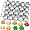 AIERSA Mini Shamrock Cookie Cutter, St Patricks Day Cookie Cutters, 1 Inch Tiny by AIERSA