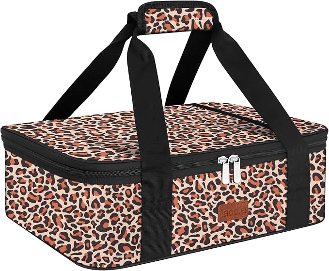 Insulated Casserole Carrier Bag, Expandable Thermal Food Carrier Insulated by Unknown