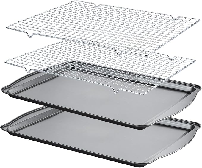 Baking Sheet with Cooling Racks by Gymdin
