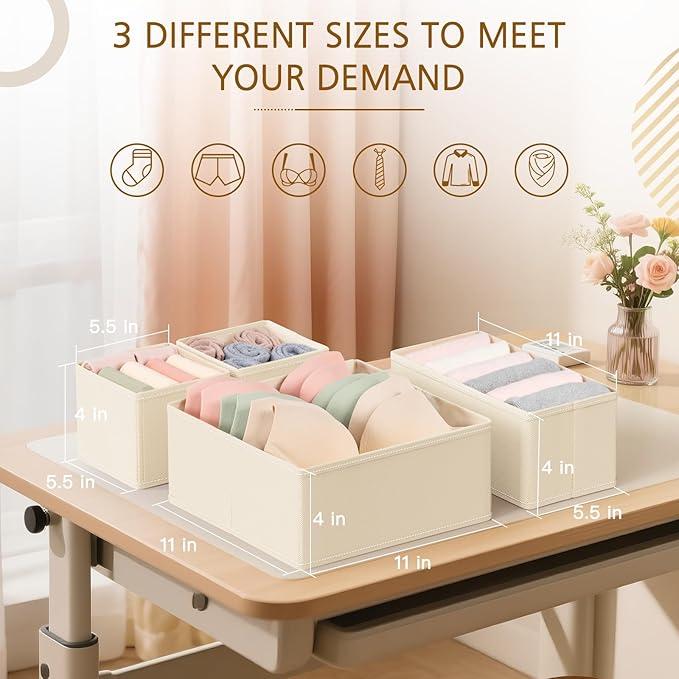 Criusia 26 Pack Drawer Organizer - Image 2