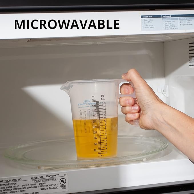 16oz, 1 Pint Measure Pitcher - Image 3