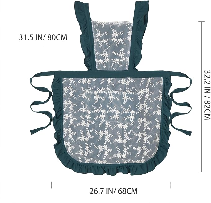 Pinknoke Vintage Pinafore Apron Dress - Image 7