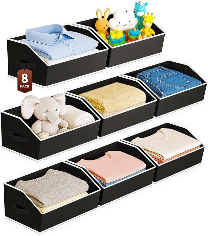 Homsorout Large Closet Organizers and Storage Bins by Homsorout