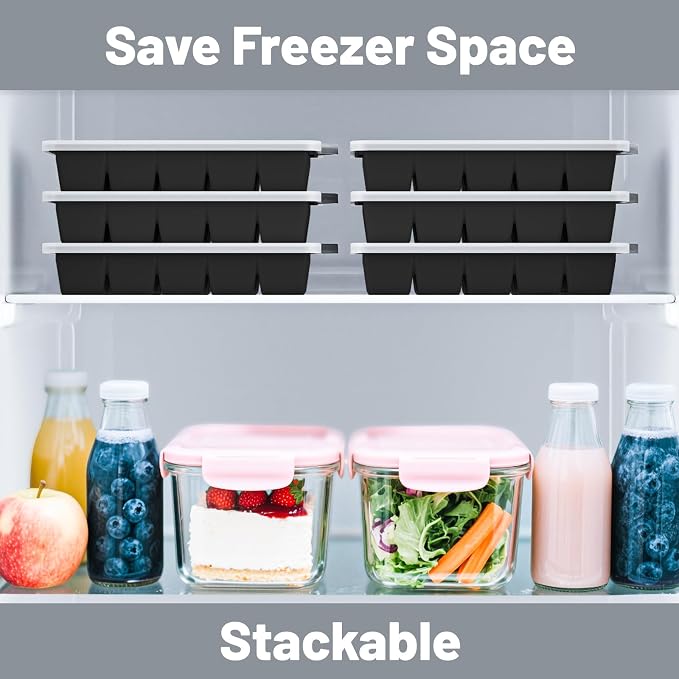 Silicone Ice Cube Tray 3 Pack - Image 6