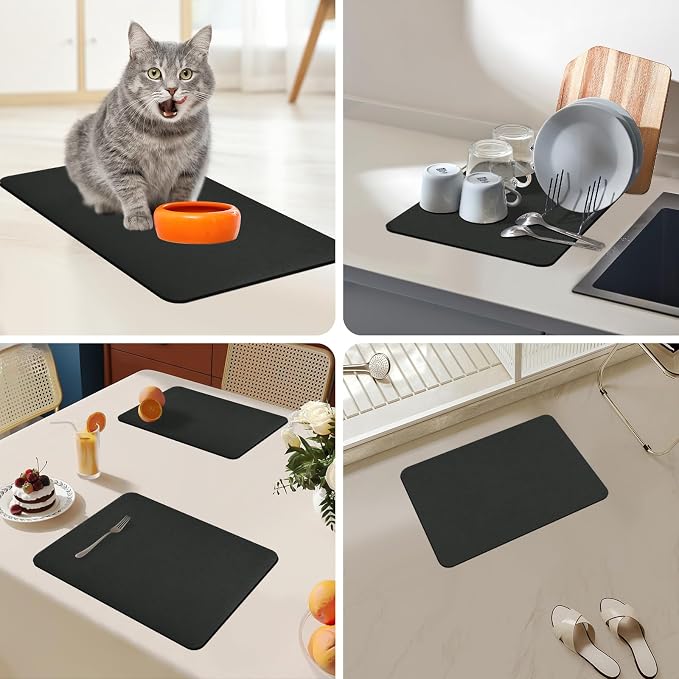 Bloss Coffee Mat, Dish Drying Mat, Coffee Bar/Maker Mat, Kitchen Counter Mat - Image 7