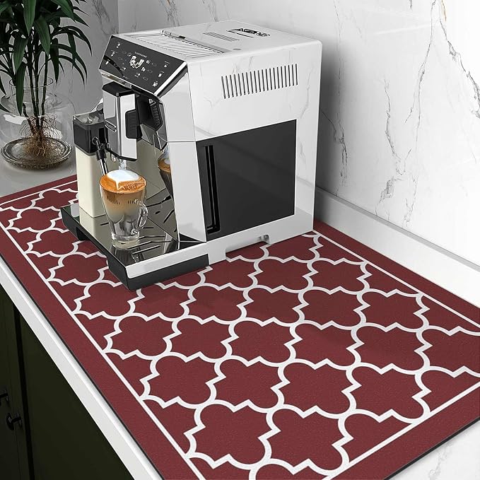 WISELIFE Dish Drying Mat Super Absorbent Drying Mat Large Dish Drying Mats - Image 2