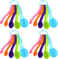 Frienda 20 Pieces Colorful Plastic Measuring Cup Spoons by Frienda