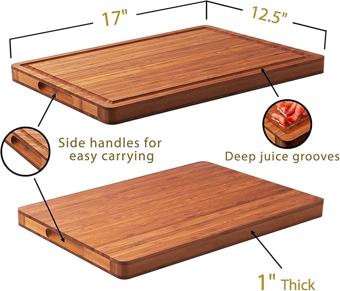 Allsum Large Wood Cutting Board - Image 6