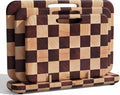 SMIRLY Wooden Cutting Boards for Kitchen, Double-Sided Cutting Board by Smirly