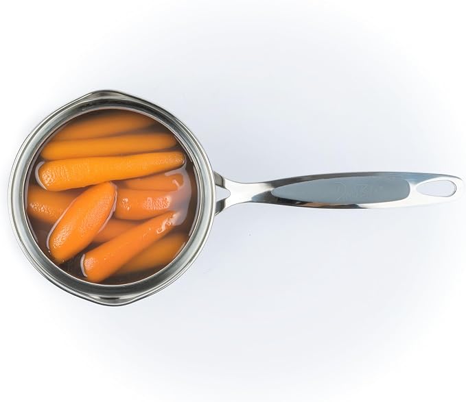 David Burke Stature Stainless Steel 1.75-Quart Sauce Pan - Image 5
