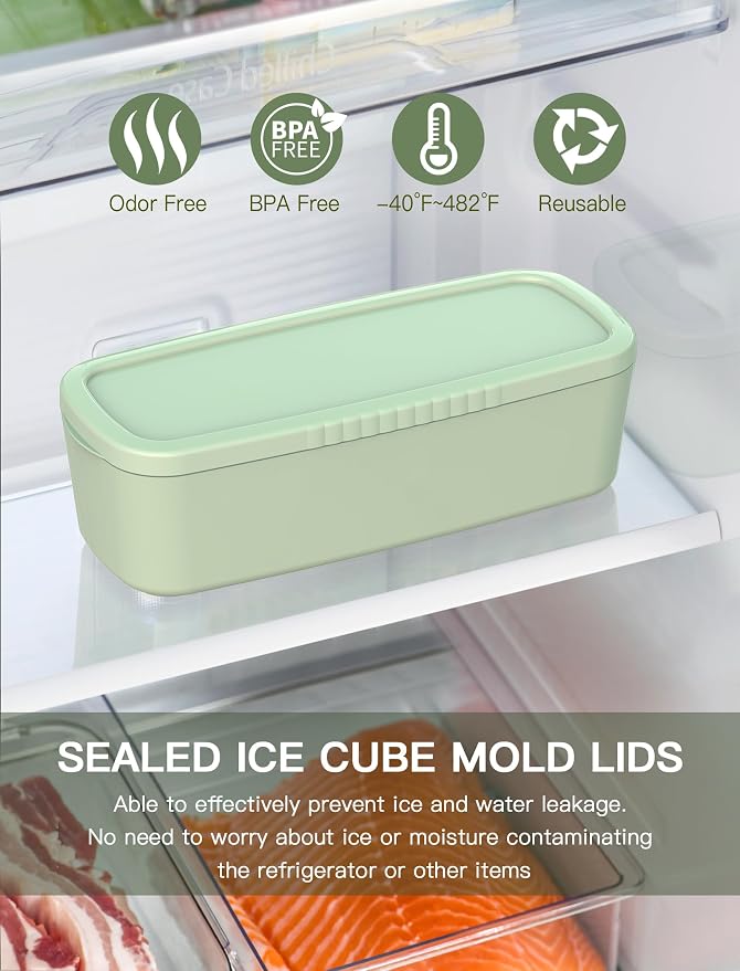 Ice Cube Tray for Tumbler Cup 30Oz-40Oz, Easy Fill and Release Ice Maker for - Image 7
