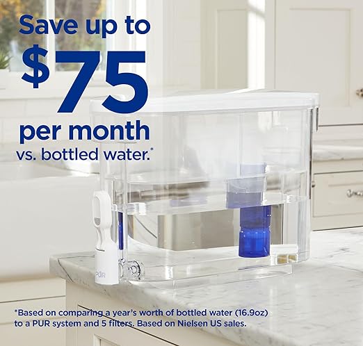 PUR PLUS 30-Cup Water Filter Dispenser - Image 4