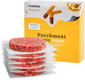 Katbite Hamburger Patty Paper 1000Pcs, 5.5"x5.5" Non Stick Parchment Paper by katbite