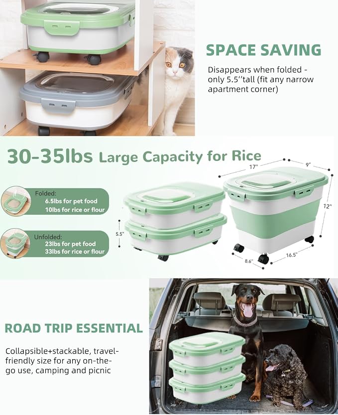 20-23 Lbs Dog Food Storage Container - Image 7