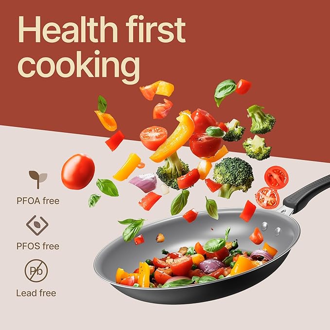 Pots and Pans Set, 23-Piece Non Stick Cookware & Bakeware Sets - Image 6