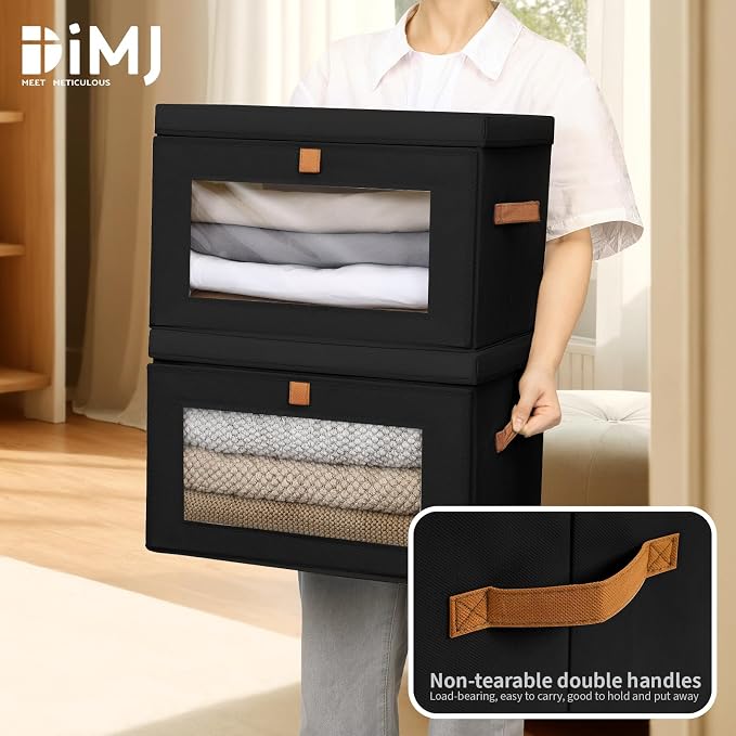 DIMJ Storage Bins with Lids - Image 6