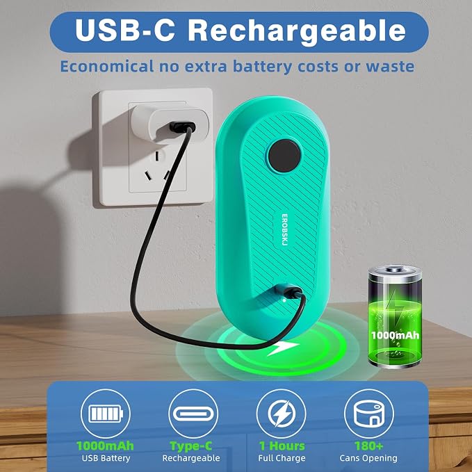 Auto Electric Can Opener, Rechargeable Can Openers - Image 2