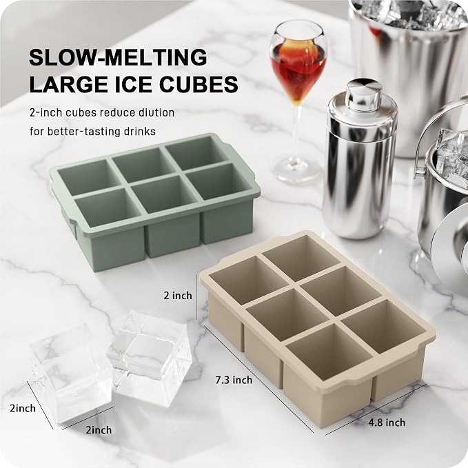 VLM 3 Packs Large Ice Cube Molds - Image 2
