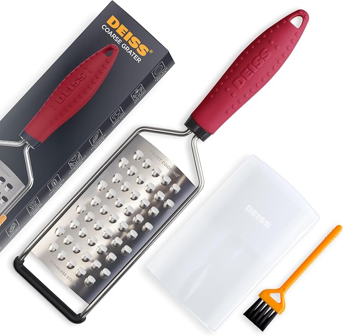 Deiss PRO Coarse Grater & Hand Held Cheese Grater by DeissKitchenware