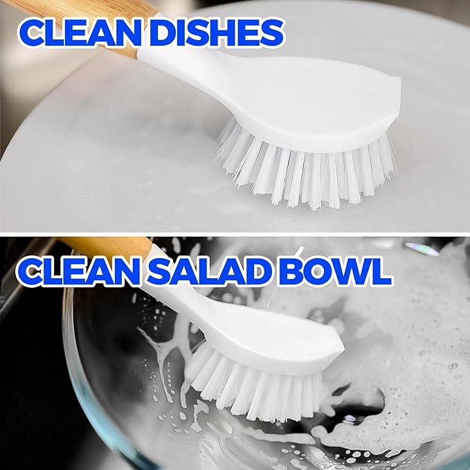 Holikme 3 Pack Dish Brush Set - Image 2