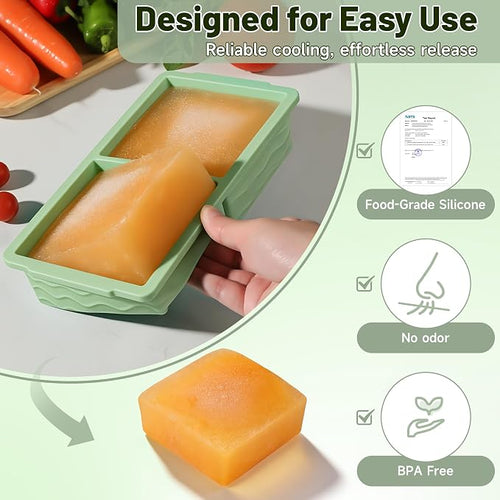 3-Pack Silicone Freezer Trays - Image 2