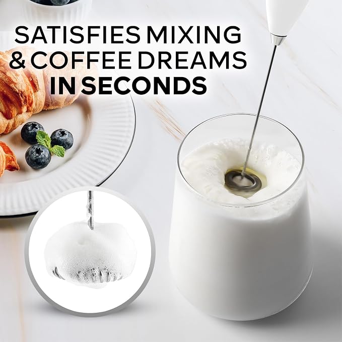 Zulay Kitchen Powerful Milk Frother Wand - Image 2