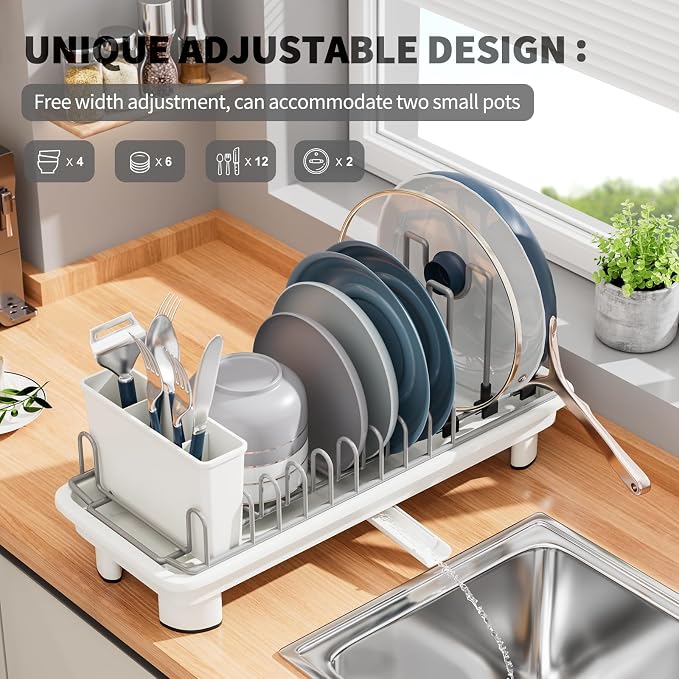 SanDream Small Dish Drying Rack - Image 4