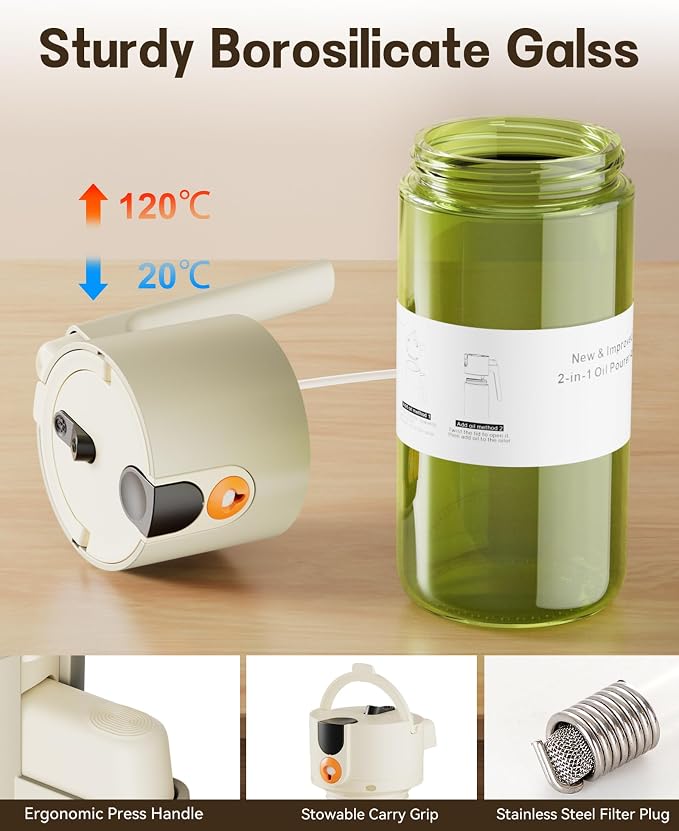 OURCABECUE Upgrade 2 in 1 Oil Sprayer - Image 7