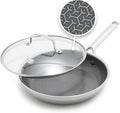 GreenPan Hybrid 12” Nonstick Stainless Steel Frying Pan by GreenPan