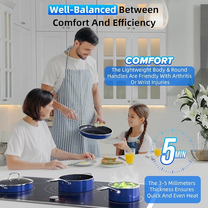 Deluxe DUXANO 14PC Healthy Pots and Pan - Image 2