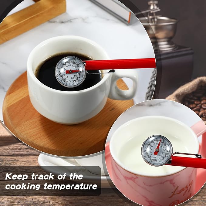 Xuhal 12 Pcs Stainless Steel Kitchen Thermometer - Image 4