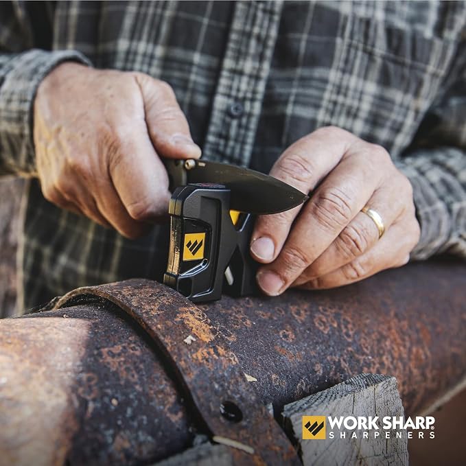 Work Sharp Portable Pivot Knife Sharpener, WSEDCPVT EDC Black - Image 6