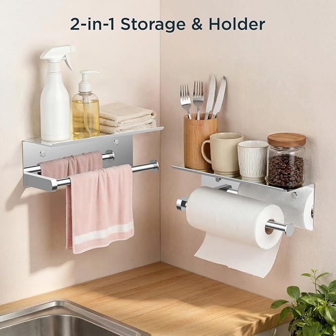 FORIOUS Paper Towel Holder - Image 2