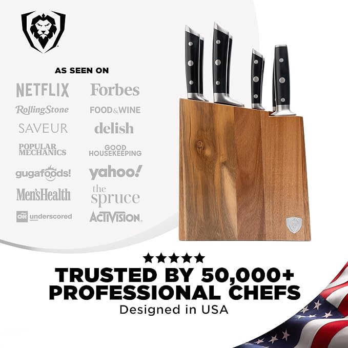 Dalstrong 8-Piece Knife Block Set — German High-Carbon Steel, Hand-Polished - Image 7