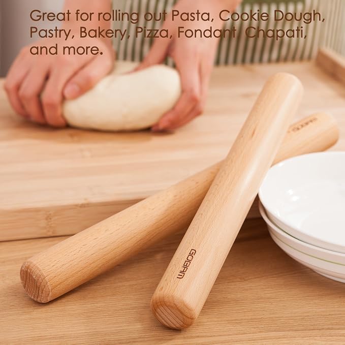 GOBAM Wood Rolling Pin, Small - Image 5