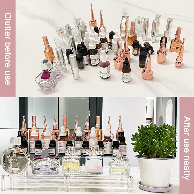 Acrylic Riser Display Shelf, 3 Tier Display Riser - Image 2