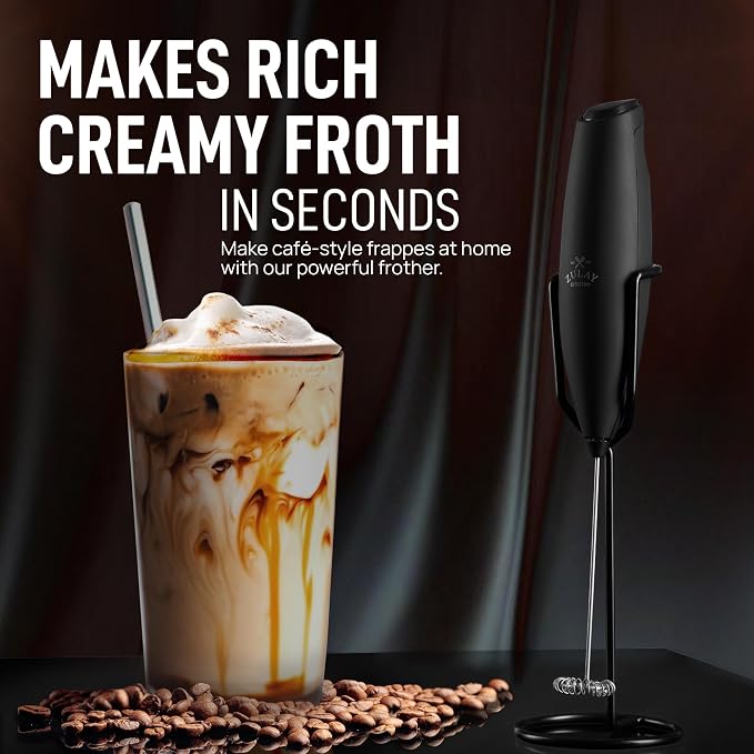 Zulay Kitchen Executive Series Milk Frother Wand - Image 7