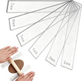 Polymer Clay Tools: Rolling Pin Guides & Roller Set 12Pcs Acrylic Adjustable by Unknown