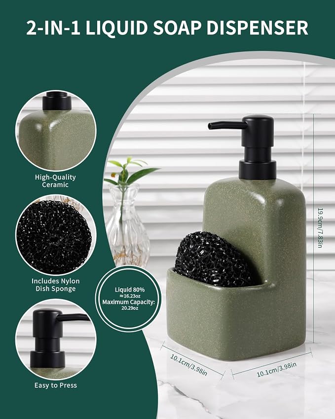 BosilunLife Dish Soap Dispenser - Image 2