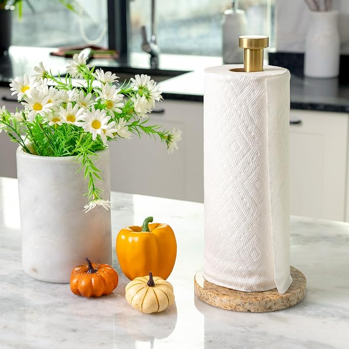 Koville Paper Towel Holder Countertop, Standing Paper Roll Holder - Image 8
