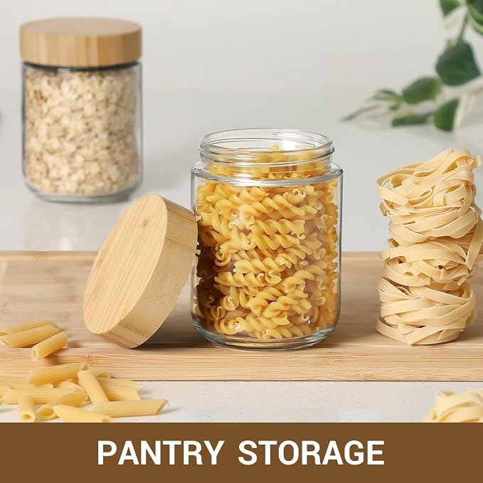 NETANY 6-pack 16oz Glass jars - Image 6