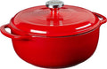 Lodge 4.5 Quart Enameled Cast Iron Dutch Oven by Lodge