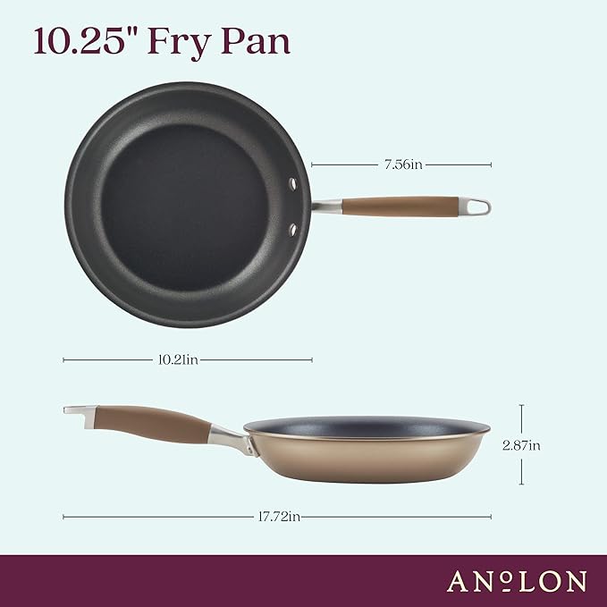 Anolon Advanced Home Hard-Anodized Nonstick Skillets - Image 2